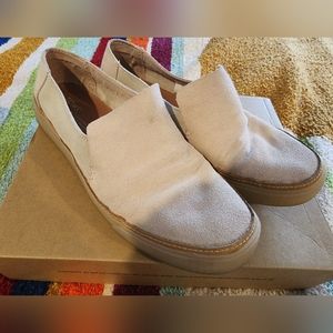 Tom's Blush Birch Sunset Suede Gum Sole Slip On